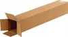 A long, rectangular cardboard box is shown diagonally against a white background. The box is open at one end, with its flaps extended. Anteprima dell’immagine prodotto