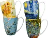 Set di 4 tazze da caffè Van Gogh in porcellana, mug, tazza Anteprima dell’immagine prodotto 2