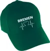 multifanshop Baseballcap - Bremen - Herzschlag, grün, Größe Produktbild-Vorschau 1