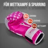 Apollo Boxhandschuh Champion Stars-12oz - White/Pink Produktbild-Vorschau 3