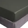 Prześcieradło z Gumką 200x200 Ciemnoszare, Zakładka 25cm, Podgląd zdjęcia produktu 6