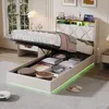 Łóżko tapicerowane ProximaX 90 x 200 cm, beżowe płótno Podgląd zdjęcia produktu 1