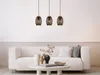 Suspension BIDAR noire 3xE27x28W en métal, dimensions : Voir les images du produit 12
