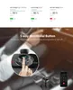A close-up of a person's finger pressing a button on a car accessory, with a phone and the accessory shown in the foreground. Produktbild-Vorschau