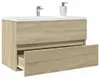 VidaXL 849637, Dąb, Drewno, 800 mm, 385 mm, 450 mm, 1 szt. Podgląd zdjęcia produktu 3