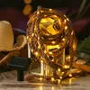 LED Solar Seil Lichterkette 5m Jute Kunststoff Warmweiß Produktbild-Vorschau 9