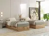MKS MEBLE Boxspringbett 90x200 WOOD ZERO ohne Kopfteil, mit Produktbild-Vorschau 2