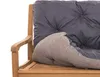 Polštářek na zahradní houpačku, 160x60x50cm  Tmavě modrá | Náhled obrázku produktu 3