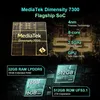 Marketing image showcasing the technical specifications of a MediaTek Dimensity 7300 chipset and RAM/ROM configurations. Anteprima dell’immagine prodotto