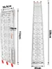 Wolketon 1 x rampa 340 kg Składana rampa aluminiowa Rampa Podgląd zdjęcia produktu 3