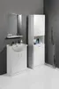 Aqualine SIMPLEX ECO Hochschrank mit Wäschekorb 50x180x30cm Produktbild-Vorschau 5
