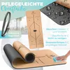 KESSER® Yogamatte Kork Inkl. Tragegurt Tasche & Yoga-Block Produktbild-Vorschau 5