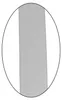 Harrys-Collection Uni Stoffgürtel 40mm , Weiss, W 135 = L Produktbild-Vorschau 3