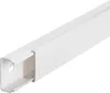 A white plastic cable channel is shown against a white background. Náhled obrázku produktu