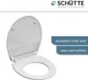 Sedile per WC SCHÜTTE Duroplast SLIM WHITE, sedile per WC Anteprima dell’immagine prodotto 3