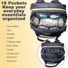 Wickelrucksack mit USB & Wickelunterlage – Wasserdicht, Produktbild-Vorschau 4