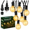 MasterLED LED Lichterkette außen 10 m, 10 x E12 G40, 2700K Produktbild-Vorschau 1