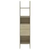 A tall, narrow bookshelf with two drawers at the bottom, shown against a white background. Produktbild-Vorschau