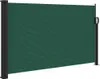 vidaXL Wysuwana markiza boczna Ciemnozielony 120x500 cm Podgląd zdjęcia produktu 1