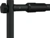 A close-up view of a black metal background stand component. Produktbild-Vorschau
