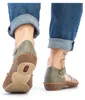 Damen Sandalen Rieker M1655-54 grun combi 40 Produktbild-Vorschau 53