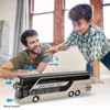 Elektrisches Doppeldeckerbus-Modell aus Metall im Maßstab Produktbild-Vorschau 6