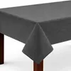 Obrus ogrodowy z miękkiej pianki 130 x 220 cm – antracytowy Podgląd zdjęcia produktu 1
