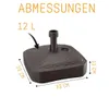 Fortena Sonnenschirmständer 12L – Stabiler Schirmfuß aus Produktbild-Vorschau 6