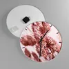 Wanduhr - Rund - Glasuhr - Getrocknet Blume Eco - 40x40cm - Produktbild-Vorschau 2