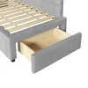 Flieks L-förmiges Polsterbett 90x200cm mit Ausziehbett Produktbild-Vorschau 6