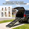 PawHut Hunderampe klappbar Hundetreppe rutschfest Produktbild-Vorschau 3