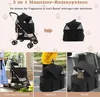 GOPLUS 3 in 1 Hundewagen, Hundebuggy mit abnehmbarem Produktbild-Vorschau 3