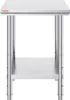 Stół roboczy ze stali nierdzewnej 60 cm x 60 cm Do Podgląd zdjęcia produktu 10