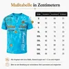 Herren T-Shirt | Sommershirt | Batik Optik | 2879 Türkis L Produktbild-Vorschau 9