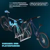 MONZANA® Rastrelliera per Biciclette 6 Posti per Pneumatici Anteprima dell’immagine prodotto 5