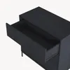 Kommode 'Nykapin' mit 3 Schubladen 80 x 80 x 40 cm Schwarz Produktbild-Vorschau 7