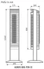 CASAFAN AIROS BIG PIN II ws Turmventi. 3Stufen 104cm hoch Produktbild-Vorschau 6
