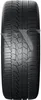 A close-up, front-facing view of a car tire on a white background. Produktbild-Vorschau