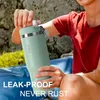 Isolierbecher,Becher mit Flip,mit Straw,Vacuum Produktbild-Vorschau 6