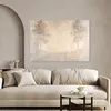 Feeby - Leinwand Bilder - Wald Nebel - 30x20 cm - Deko Produktbild-Vorschau 2