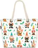 VOID Gartenzwerge Zwerge Pflanzen Strandtasche Shopper Produktbild-Vorschau 1
