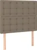 Boxspringbett mit Matratze & LED Taupe 120x200 cm Stoff Produktbild-Vorschau 7