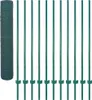 vidaXL Drátěné pletivo s ocelovými sloupky 25 x 1,5 m Náhled obrázku produktu 2