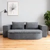 Faltbares Sofa Bett 2-in-1, Futon Schlafsofa mit 2 Kissen Produktbild-Vorschau 11