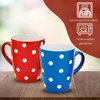 Kaffeetassen Punkte-Dekor Bunt, 4er Set, für 250 ml Produktbild-Vorschau 3