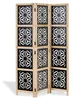 Homestyle4u Paravent Raumteiler 3 teilig Holz Trennwand Produktbild-Vorschau 9