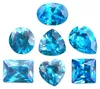Blauwe aquamarijn set van 7 natuurlijke edelstenen voor Productafbeelding-voorbeeld 1