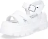 Buffalo ASPHA TS Sandal  Sandalen Plat - Wit - Maat 39 Voir les images du produit 13