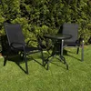 Runder Tisch Island 60Cm Mit 4 Stühlen Sofia, Schwarz Produktbild-Vorschau 11
