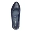 Tamaris Damen Pumps Leder Keilabsatz TOUCHit Fußbett Produktbild-Vorschau 3